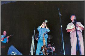 Geoff with Don Burrows & George Golla,Avalon(NSW)1996